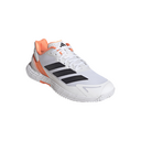 Adidas Mens Defiant Speed 2 Tennis Shoes - Cloud White/Core Black/Lucid Orange - thumbnail image 5
