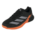 Adidas Mens Defiant Speed 2 Tennis Shoes - Core Black/Core Black/Lucid Orange - thumbnail image 5