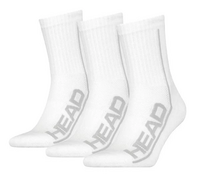 Head Performance Crew Socks (3 Pairs) - White/Grey