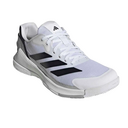 Adidas Mens Crazyquick Light Strike Padel Shoes - Cloud White/Silver Metallic/Core Black - thumbnail image 5
