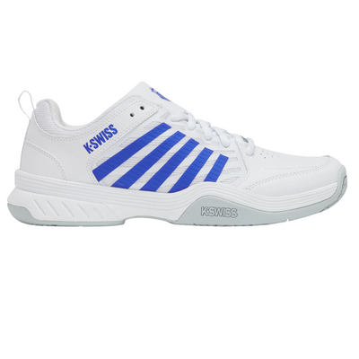 K-Swiss Mens Court Express 2 Tennis Shoes - White/Dazzling Blue