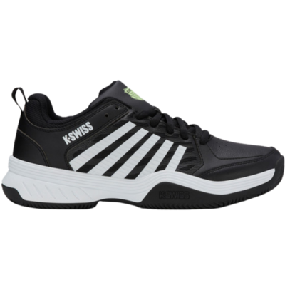 K-Swiss Mens Court Express 2 Clay Tennis Shoes- Black/White