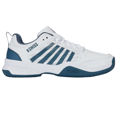 K-Swiss Mens Court Express 2 Clay Court Tennis Shoes - White/Stargazer