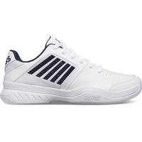 K-Swiss Mens Court Express Carpet Tennis Shoes - White/Navy