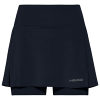 Head Womens Club Basic Skort Long - Dark Blue