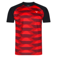 Victor Unisex T33102J T-Shirt - Black/Red