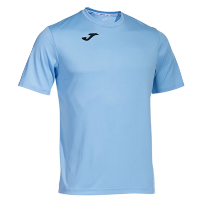 Joma Mens Combi Short Sleeve T-Shirt - Sky Blue