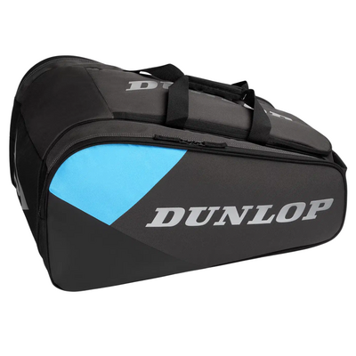 Dunlop FX Team Racket Bag- Cyan/ Gunmetal