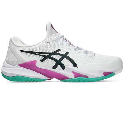 Asics Mens Court FF 3 Tennis Shoes - White/Digital Sakura
