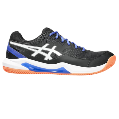Asics Mens Gel-Dedicate 8 Padel Shoes - Black/ White