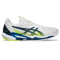 Asics Mens Solution Speed FF 3 Tennis Shoes - White/Mako Blue