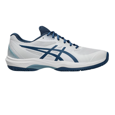 Asics Mens Game FF Pickleball Shoes - White/Twilight Blue