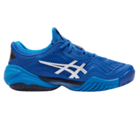 Asics Mens Court FF 3 Novak Tennis Shoes - Tuna Blue/ Silver