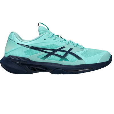 Asics Mens Solution Speed FF 4 Tennis Shoes - Illuminate Mint/Night Sky
