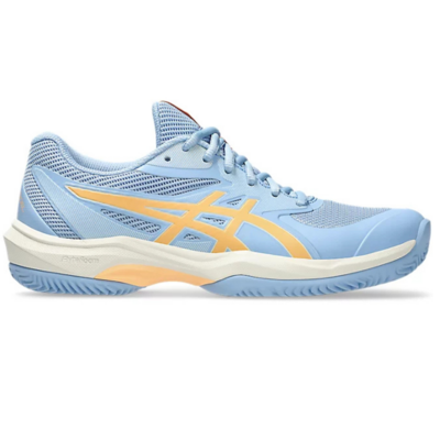 Asics Womens Game FF Padel Shoes - Stone Wash/Orange Glow