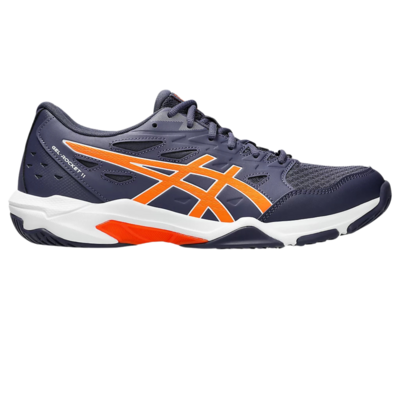 Asics Mens GEL-Rocket 11 Indoor Court Shoes - Indigo Fog/ Nova Orange