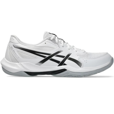 Asics Mens GEL-Rocket 12 Indoor Court Shoes - White/Black