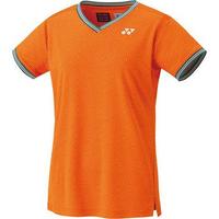 Yonex Womens 20758 Crew Neck T-Shirt - Bright Orange