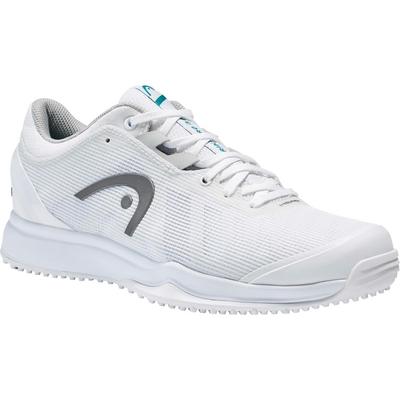 HEAD Womens Sprint Pro 3.0 Grass Tennis Shoes - White/Grey