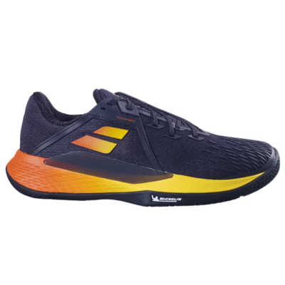 Babolat Mens Propulse Fury 3 All Court Tennis Shoes - Black/Sunset  