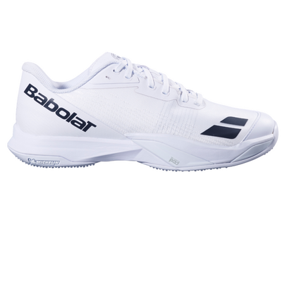 Babolat Mens Jet Mach 4 Wimbledon Grass Court Tennis Shoes - White/Black