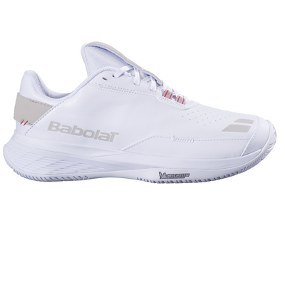 Babolat Womens SFX Evo All Court Wimbledon Tennis Shoes - White/Grey