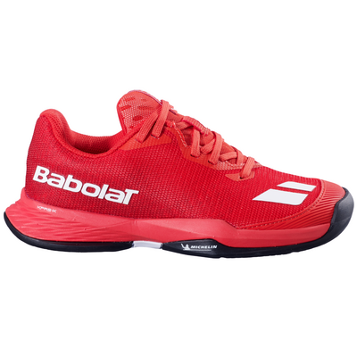 Babolat Jet Mach 3 All Court Junior Tennis Shoes - Red/White