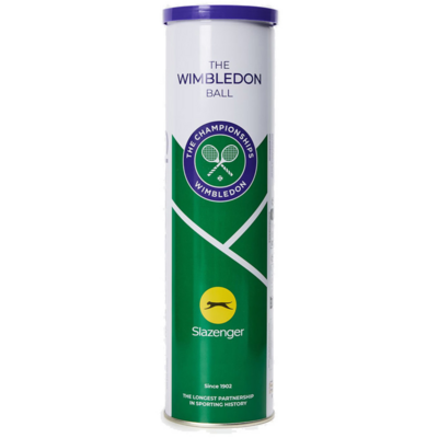 Slazenger Wimbledon Tennis Balls (4 Ball Can)