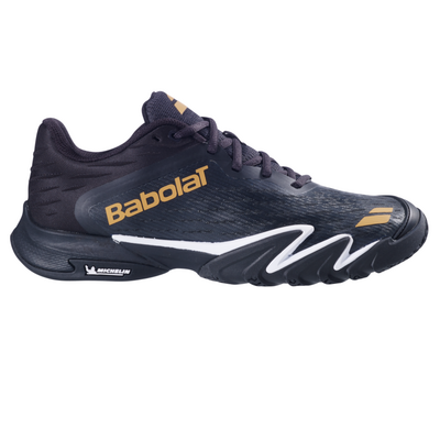 Babolat Mens Jet Premura 3 Shoes - Black/Gold