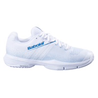 Babolat Womens Sensa Padel Shoes - White/Blue