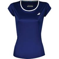 Babolat Girls Core Flag Club Tee - Estate Blue