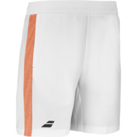 Babolat Mens Play Short - White/Orange