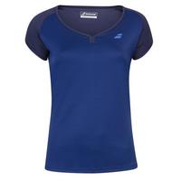 Babolat Womens Play Cap Sleeve Top - Estate Blue