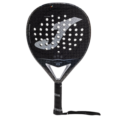 Joma Valkiria Pro Hard Padel Racket- Black/Grey