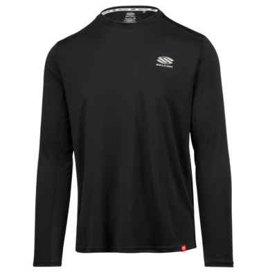 Selkirk Men's Essential Sports Wik Performance Long SleeveTee- Black