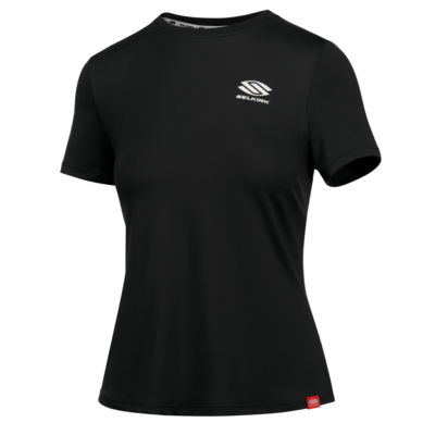 Selkirk Womens Essentials Dual Soft Short Sleeve Tee- Black
