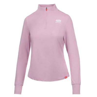 Selkirk Womens Essentials Dual Soft 1/4 Zip Pullover- Pink