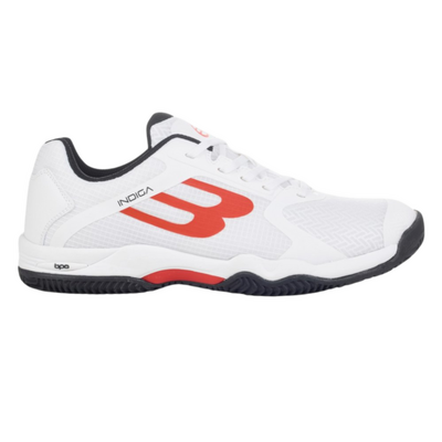 Bullpadel Mens Indiga 25I Padel Shoes - White/Red