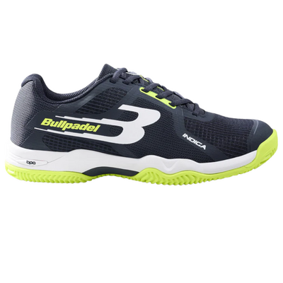 Bullpadel Mens Indiga 26V Padel Shoes - Navy/Yellow