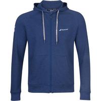 Babolat Boys Exercise Hood Jacket - Estate Blue Heather