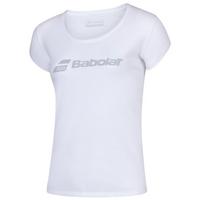 Babolat Girls Exercise Tee - White