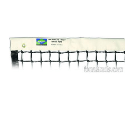 Edwards Championship Tennis Net - 3.5mm Netting, Quad-Stitched Vinyl Headband