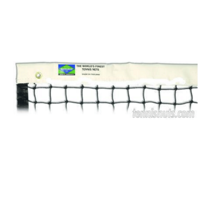 Edwards Club Tennis Net - 2.5mm Netting, Double -Stitched Vinyl Headband
