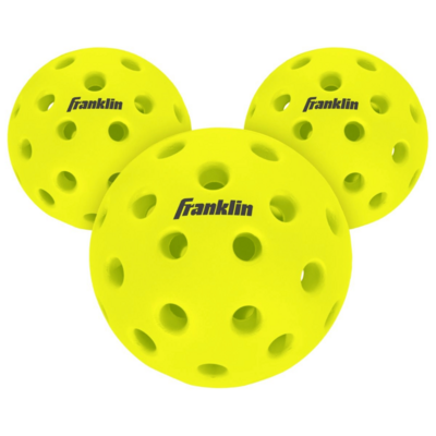 Franklin Silent Serve Pickleball Balls (3 Pack) - Yellow