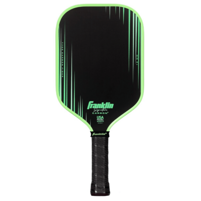 Franklin Signature Carbon Series 13mm Pickleball Paddle - Green