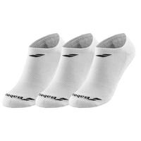 Babolat Invisible Socks (3 Pairs) - White/Black