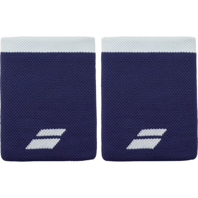 Babolat Logo Jumbo Wristbands - Illusion Blue