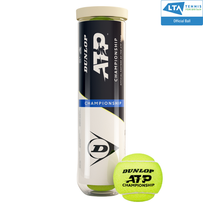 Dunlop ATP Championship Tennis Balls (4 Balls Per Can)
