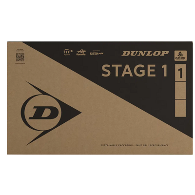 Dunlop Stage 1 Green Tennis Balls (6 Dozen Box)
