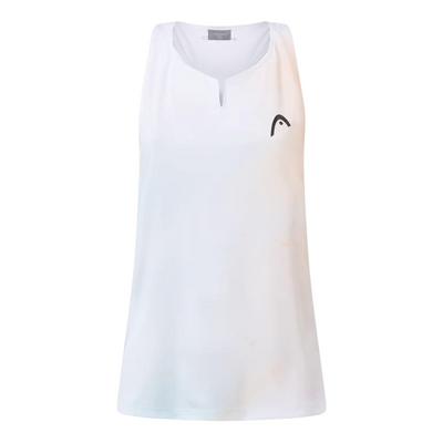 HEAD Womens Agility Tank Top - Apricot/Print Vison